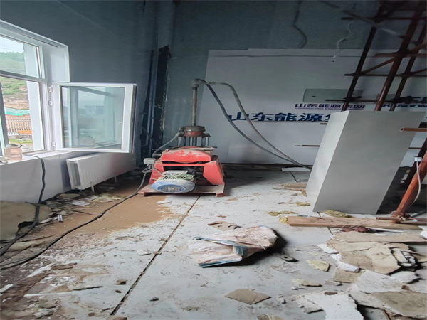 固安地基基础下沉墙体裂缝加固注浆顶升施工